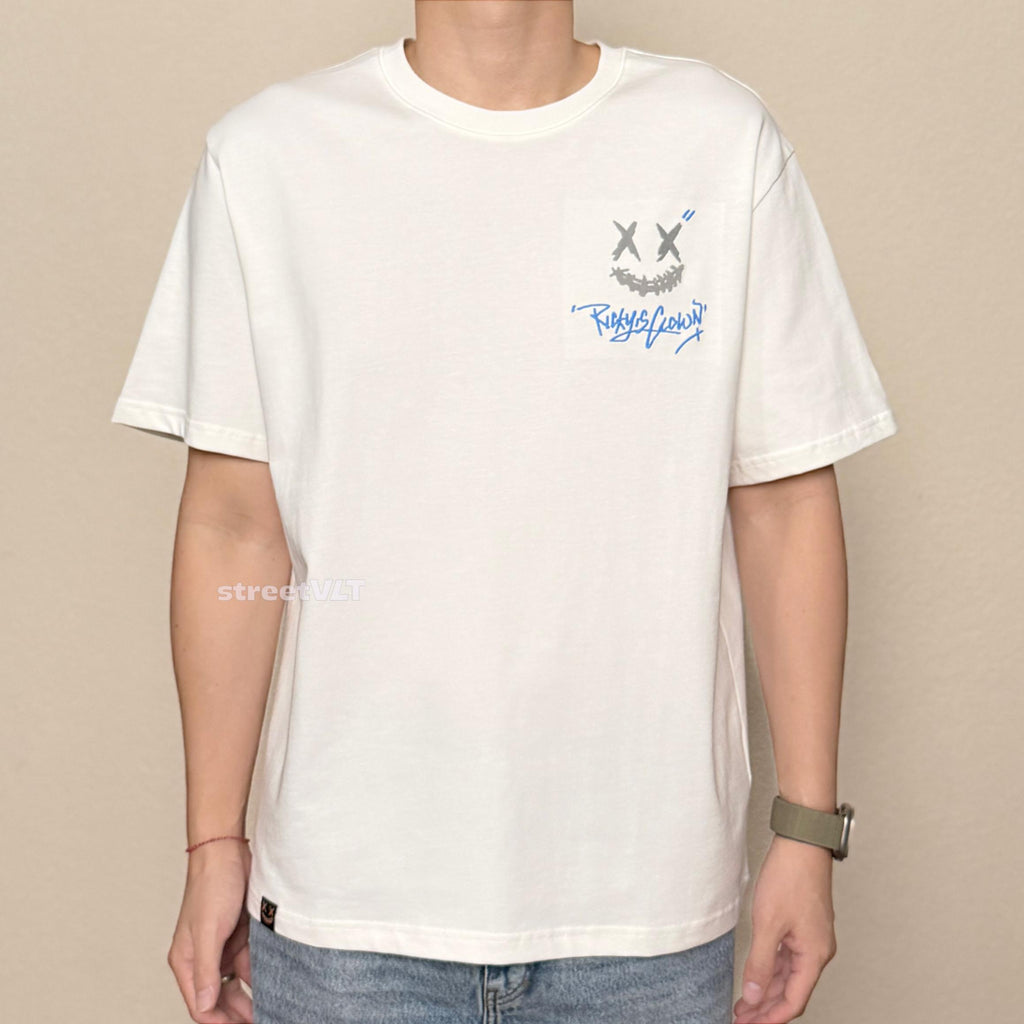 Ricky is Clown Silver Wing Tee