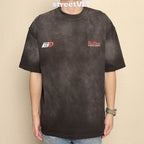 Gro Grocery Tarmac Initial D Ryosuke Takahashi RX-7 Washed Graphic Tee