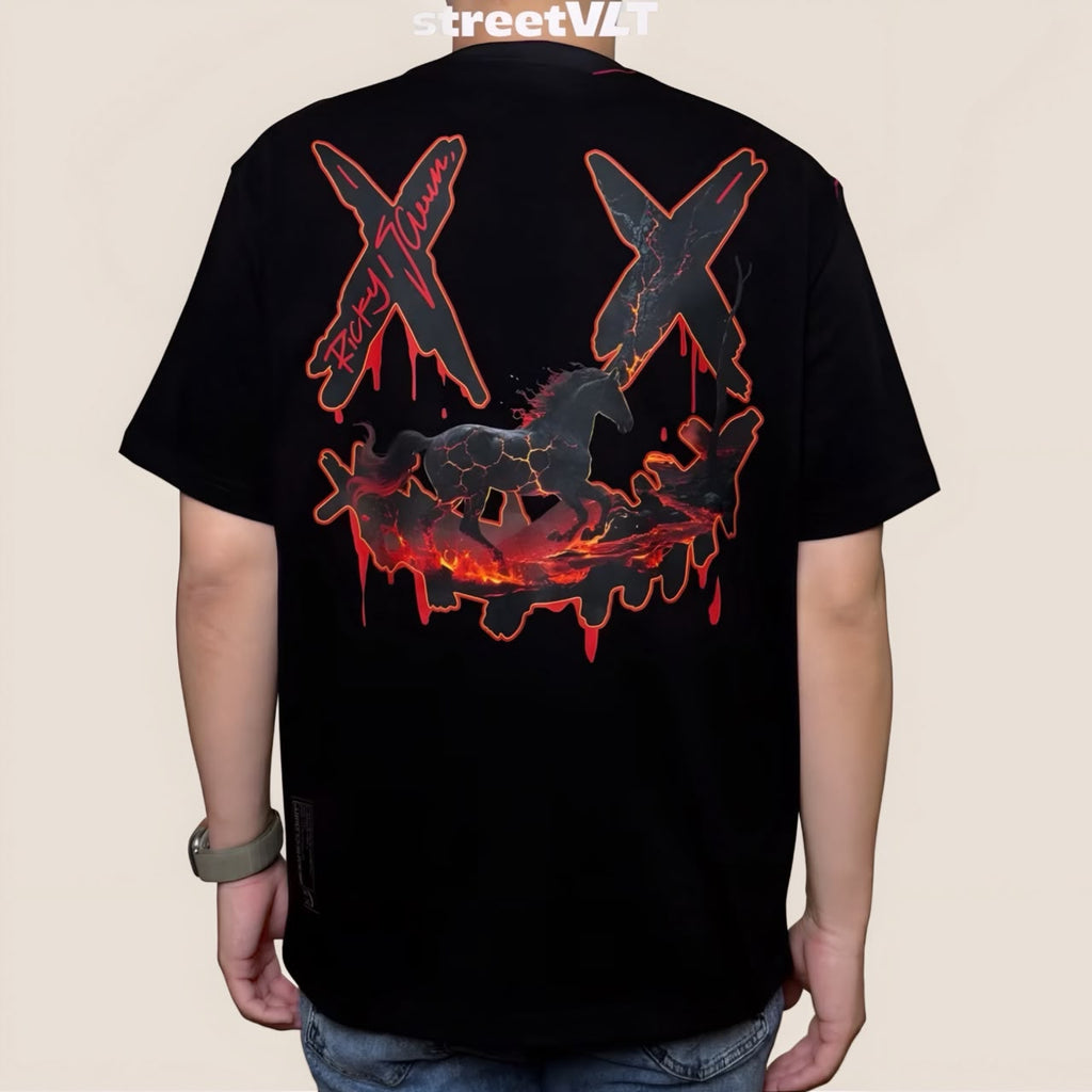 Ricky is Clown Lava Dark Horse Foam Tee