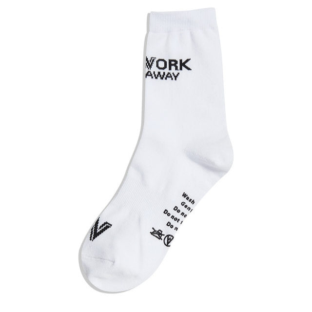 Life Work Korea Essential Logo Crew Socks