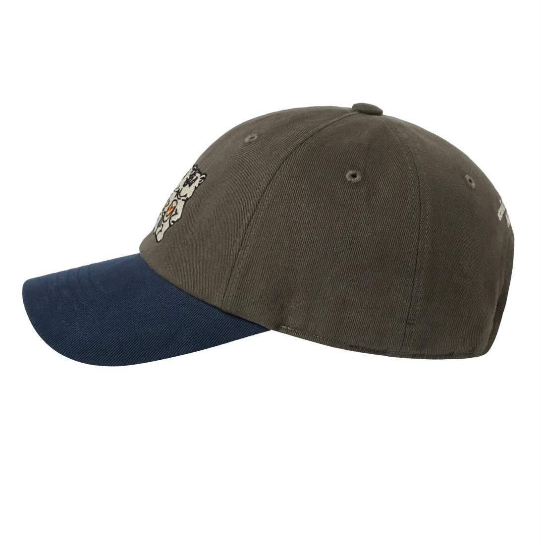 ADLV AC Bear Embroidery Two Tone Ball Cap Acme De La Vie