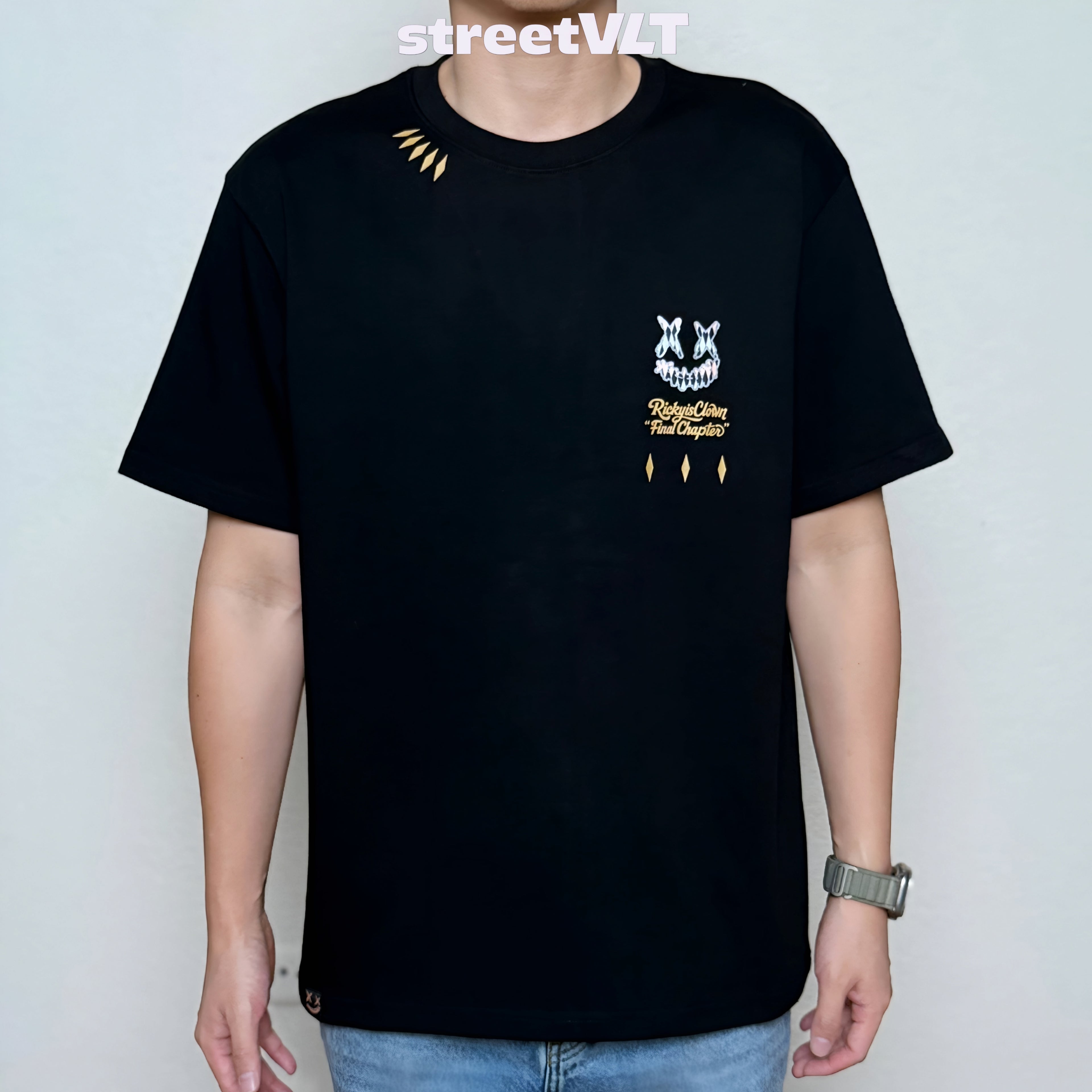 Ricky is Clown Prism Floating World Tear Off Tee