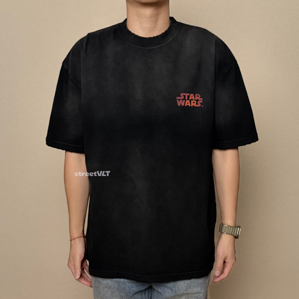 Gro Grocery X Star Wars X Hot Toys Washed Darth Vader Graphic Tee