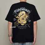 Ricky is Clown Gold Powder Dragon Embroidered Tee