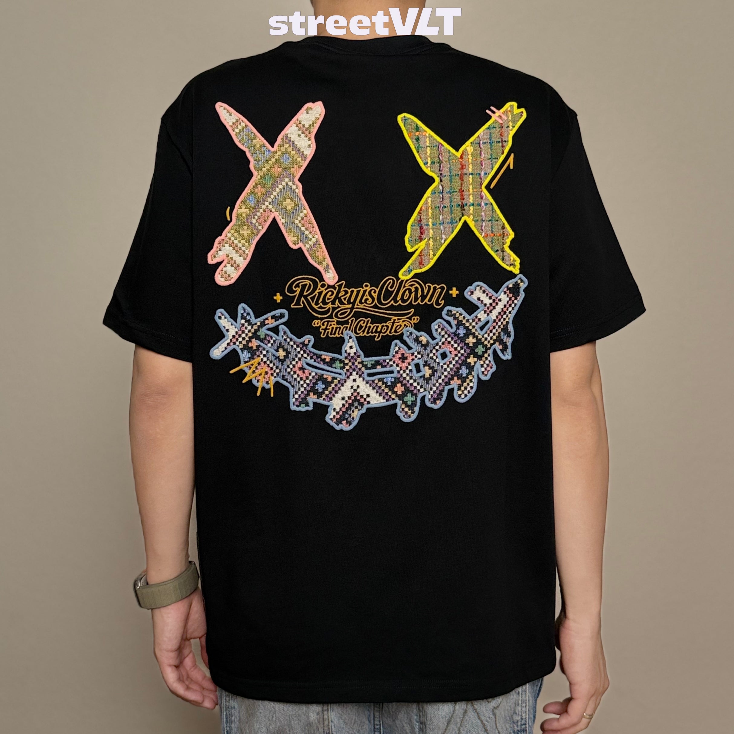 Ricky is Clown Different Fabrics Tee
