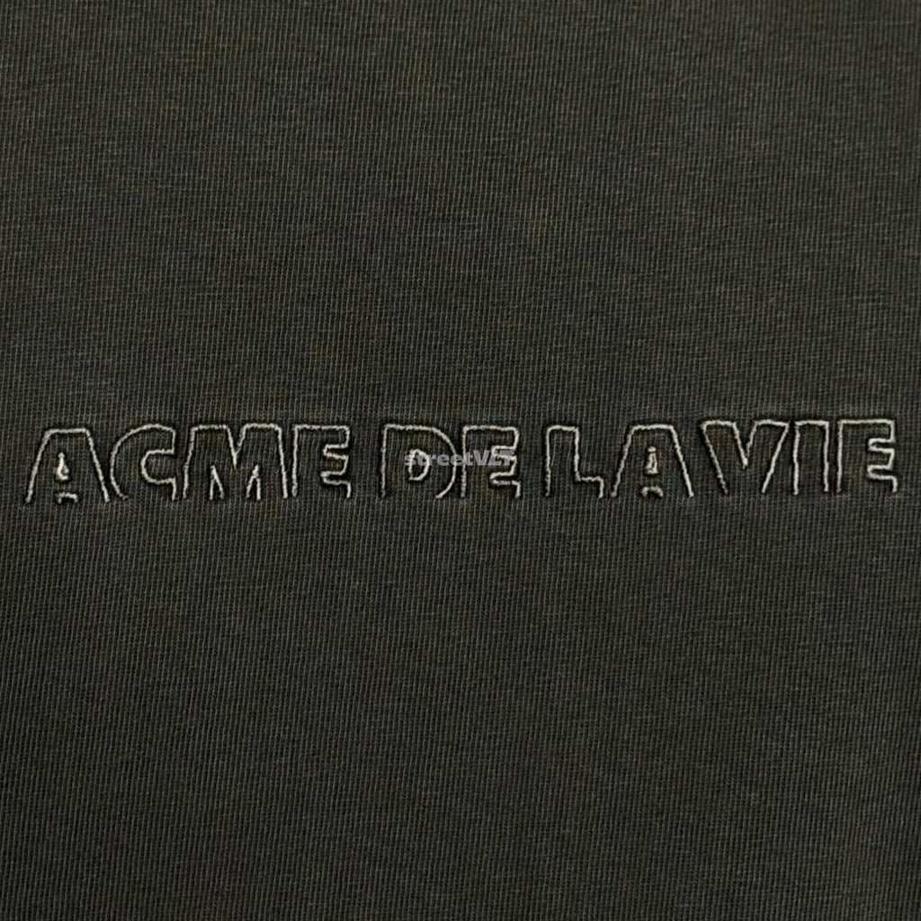 ADLV Simple Logo Pigment Short Sleeve T-Shirt
