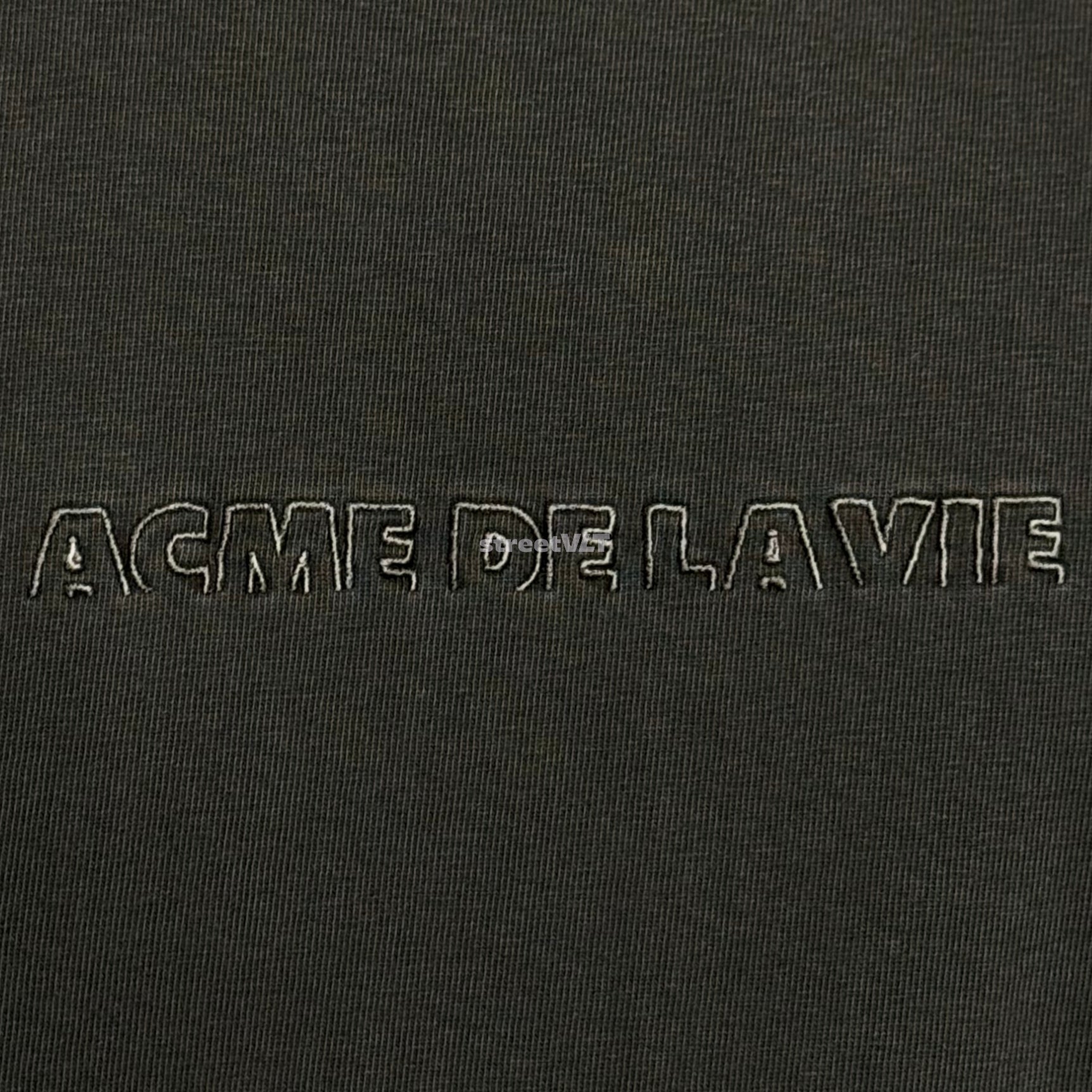 ADLV Simple Logo Pigment Short Sleeve T-Shirt