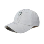 Life Work Korea Metal Washer Embroidered Light Grey Cap