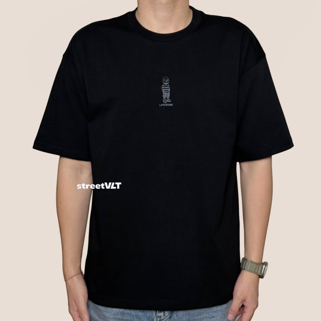 Life Work Korea Hipdog Mini Beanie Print Tee