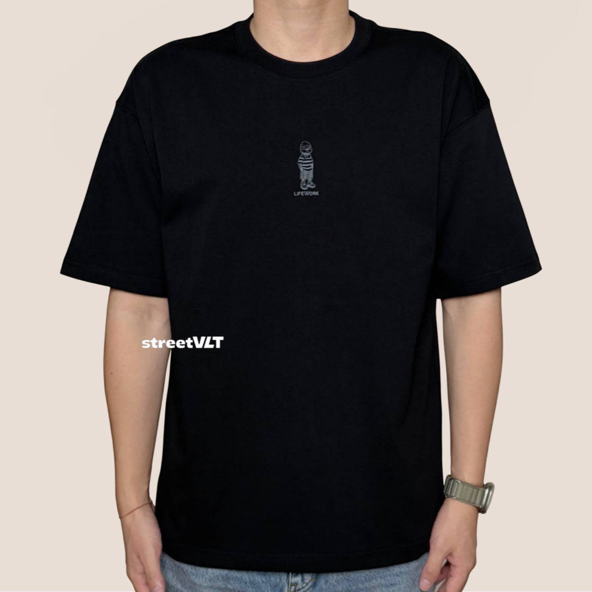 Life Work Korea Hipdog Mini Beanie Print Tee