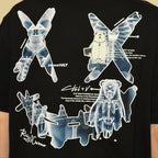 Ricky is Clown Light and Shadow Bear X-Ray Tee