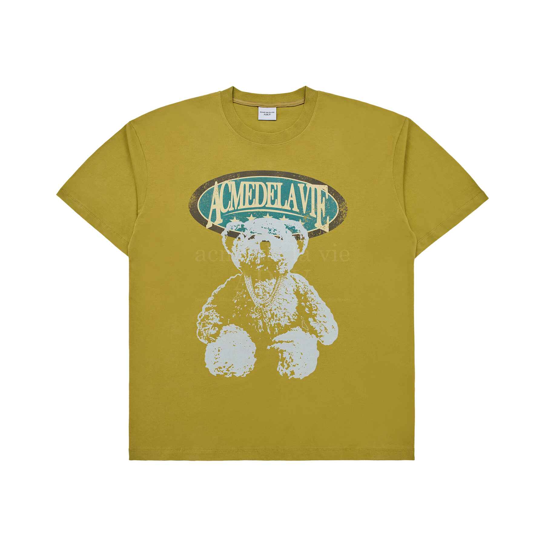 ADLV Vintage Overlap Bear Short Slevee T-Shirt