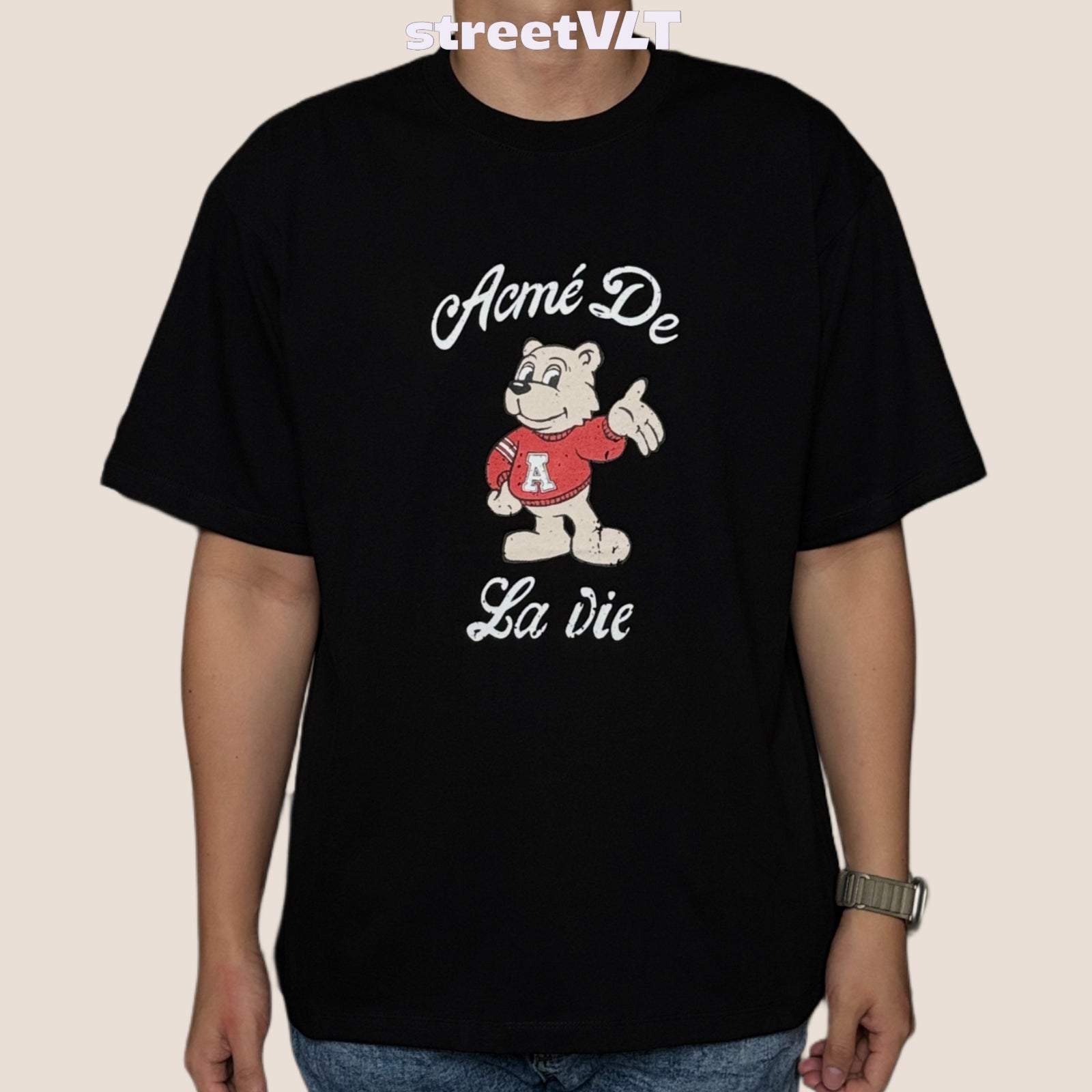 ADLV AC Bear Welcome Short Sleeve T-Shirt