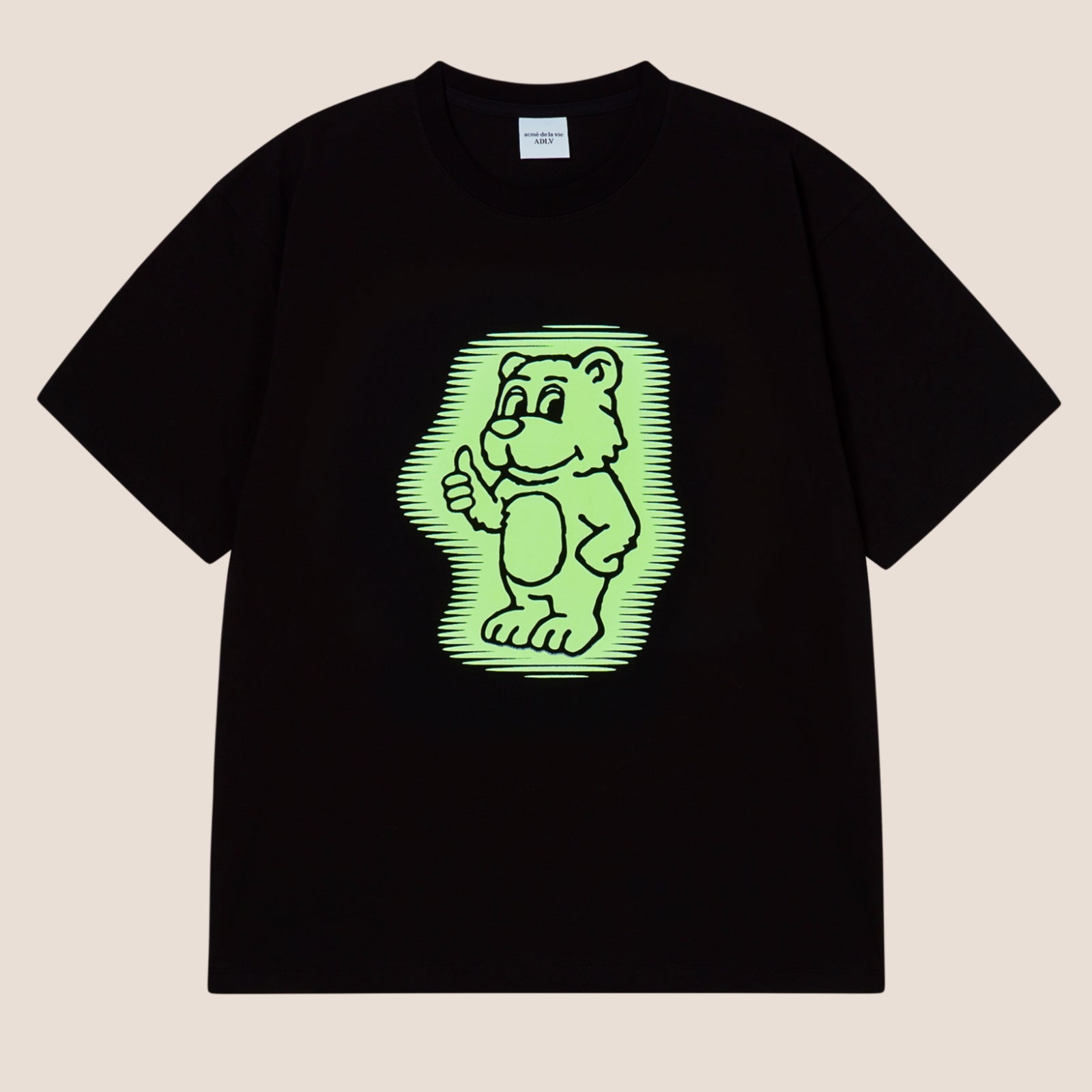 ADLV AC Bear Neon Short Sleeve T-Shirt