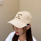 ADLV Cotton Napping 3D Embo Ball Cap Acme De La Vie