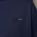 Ricky is Clown Basic Rip Simple Logo Embroidered Tee