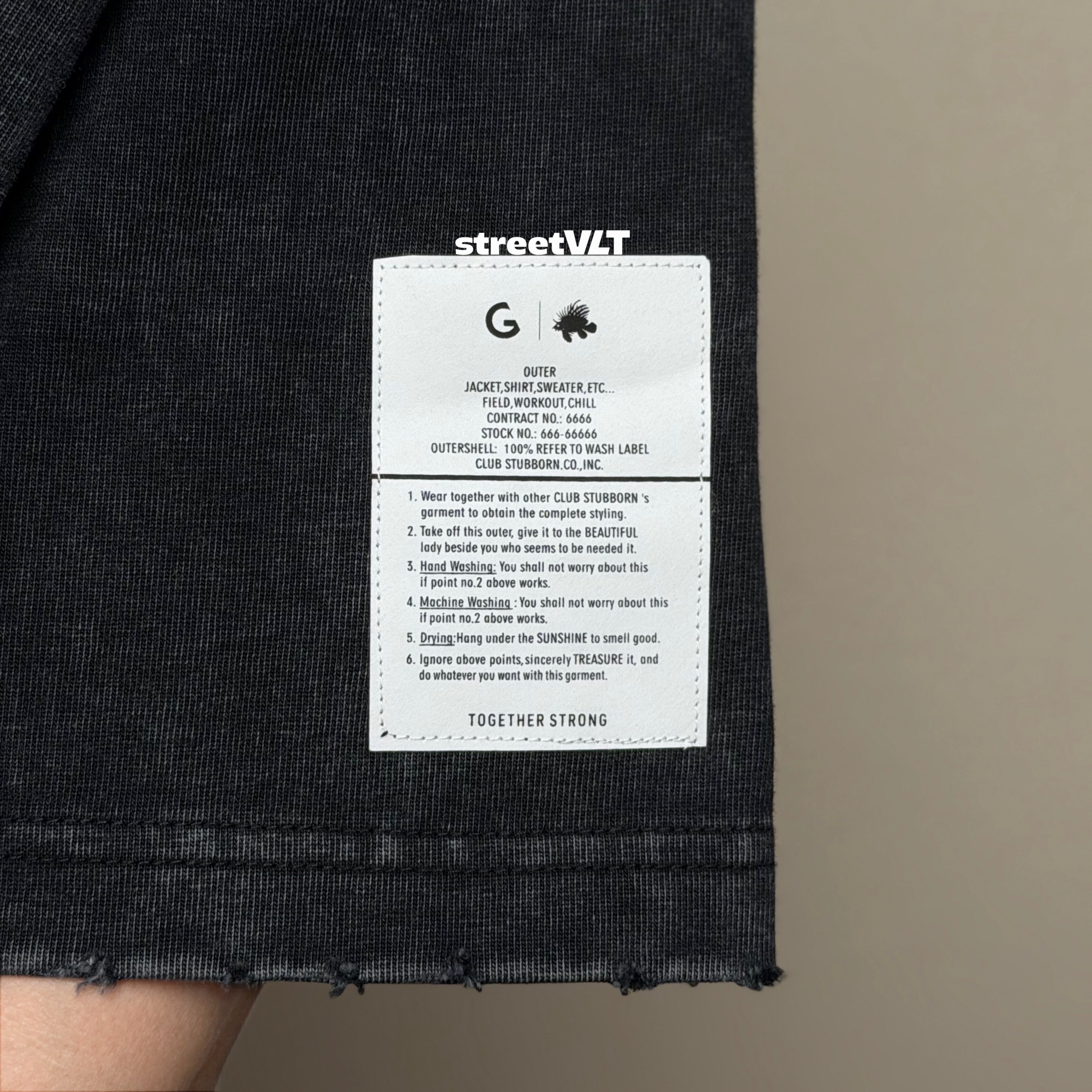 Gro Grocery X Club Stubborn American Girl Graphic Boxy Washed Tee