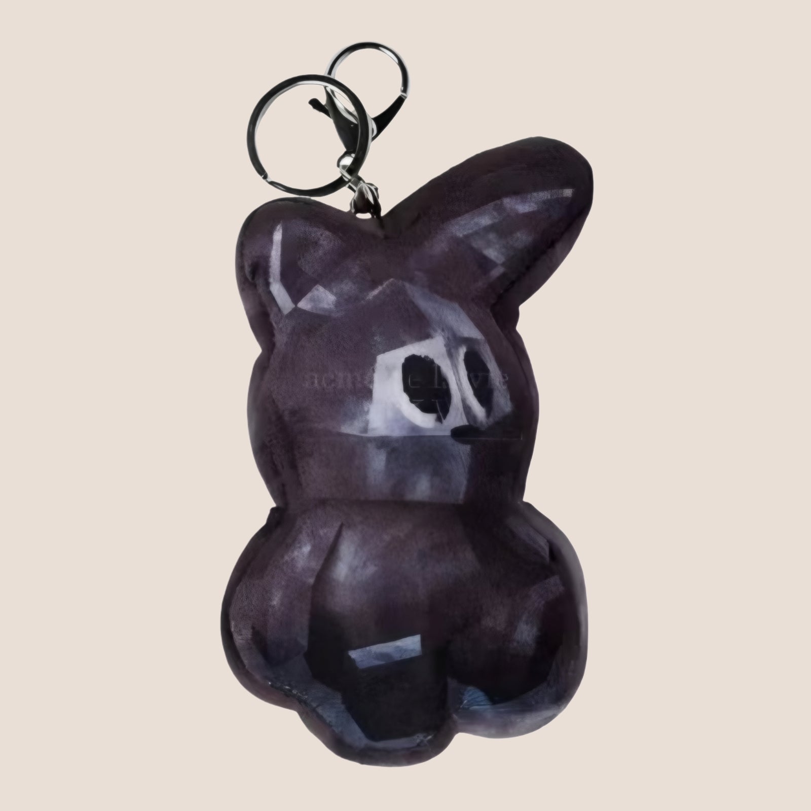 ADLV Retro Rabbit Doll Flat Key Ring