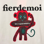 Fier De Moi Hi Monkey Tee