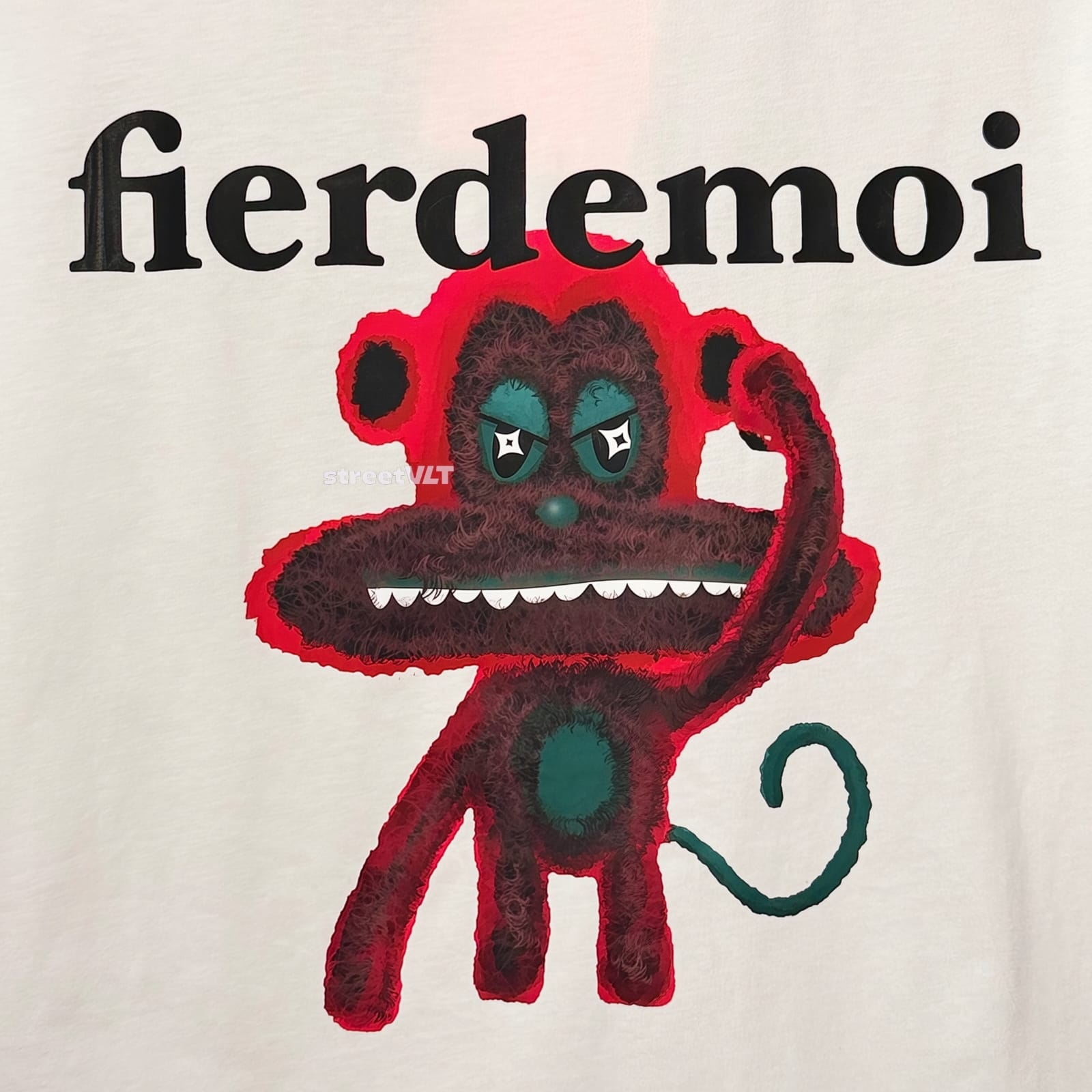 Fier De Moi Hi Monkey Tee