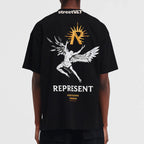 Represent UK Icarus Jet Black Tee