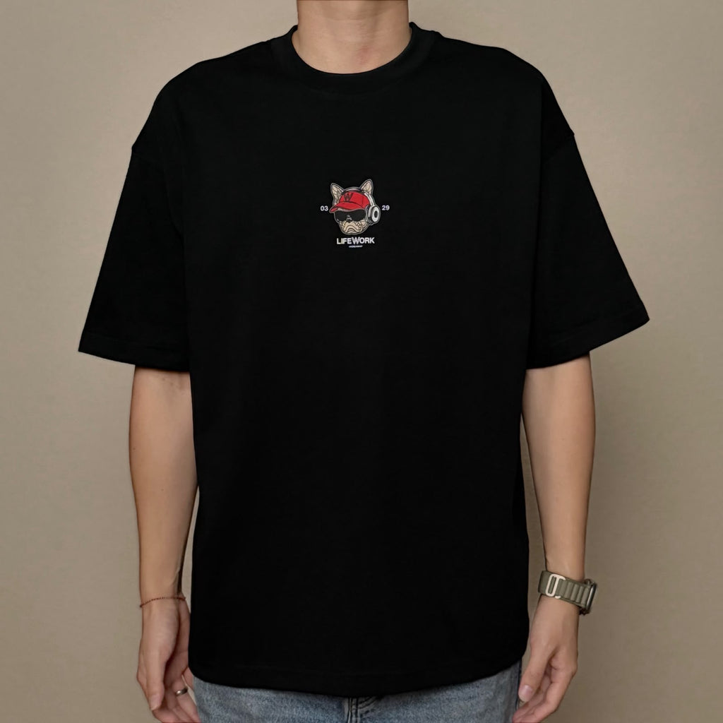 Life Work Korea Hipdog Print Tee