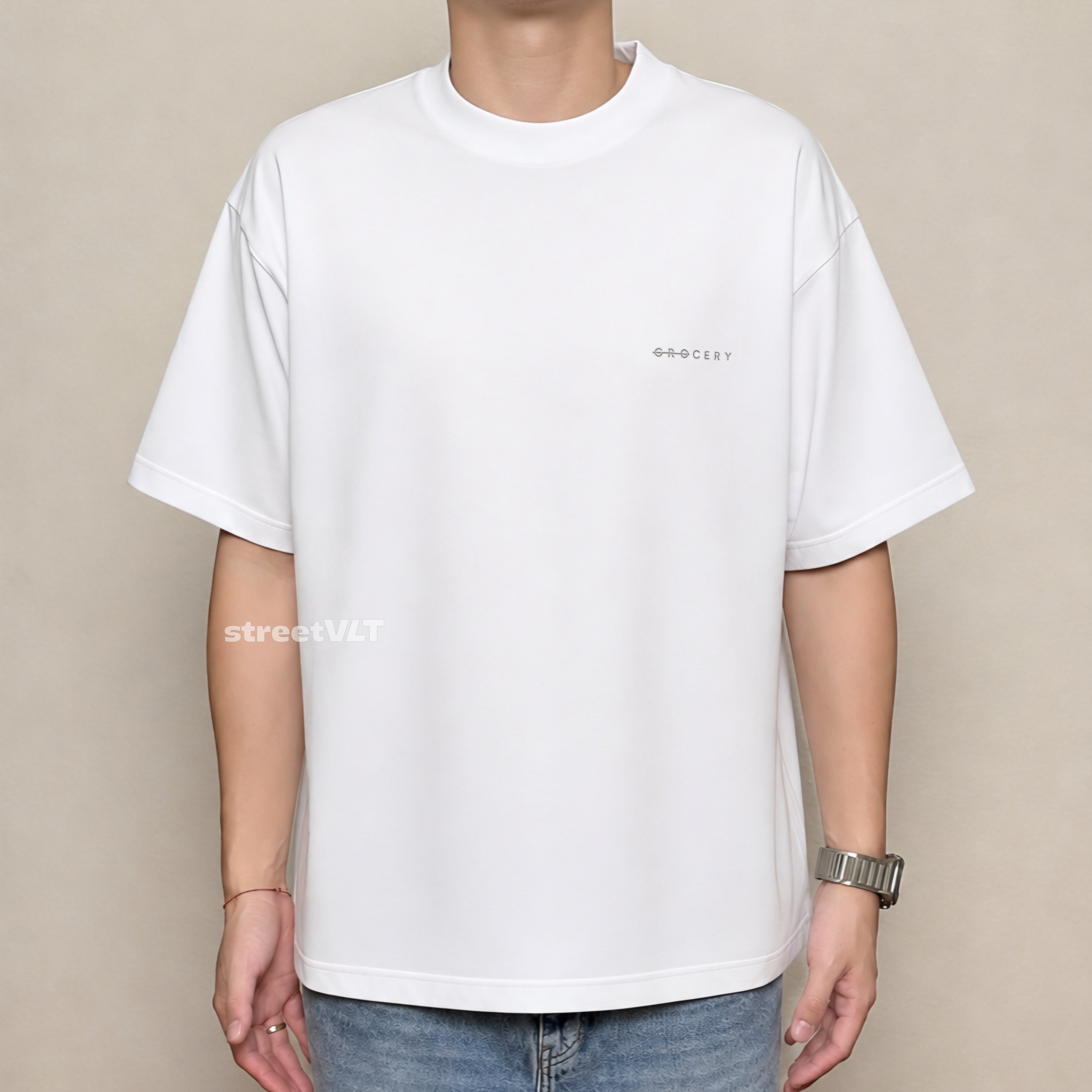 Gro Grocery Basic Boxy Tee