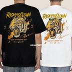 RIC Ricky is Clown Golden Tiger Roar Embroidered Tee