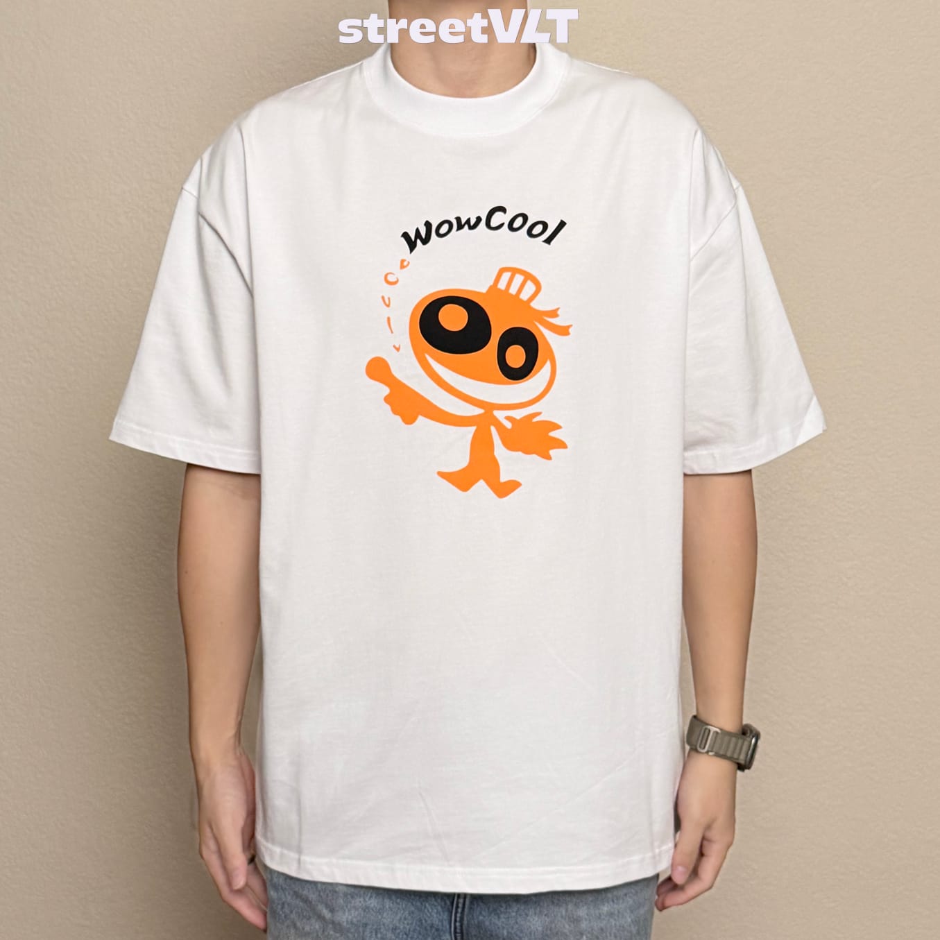 Gro Grocery X Back to the Past Wow Cool Invoice Tee
