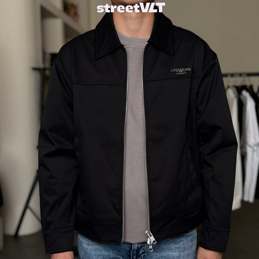 Life Work Korea Basic Collar Trucker Jacket Lifework Original
