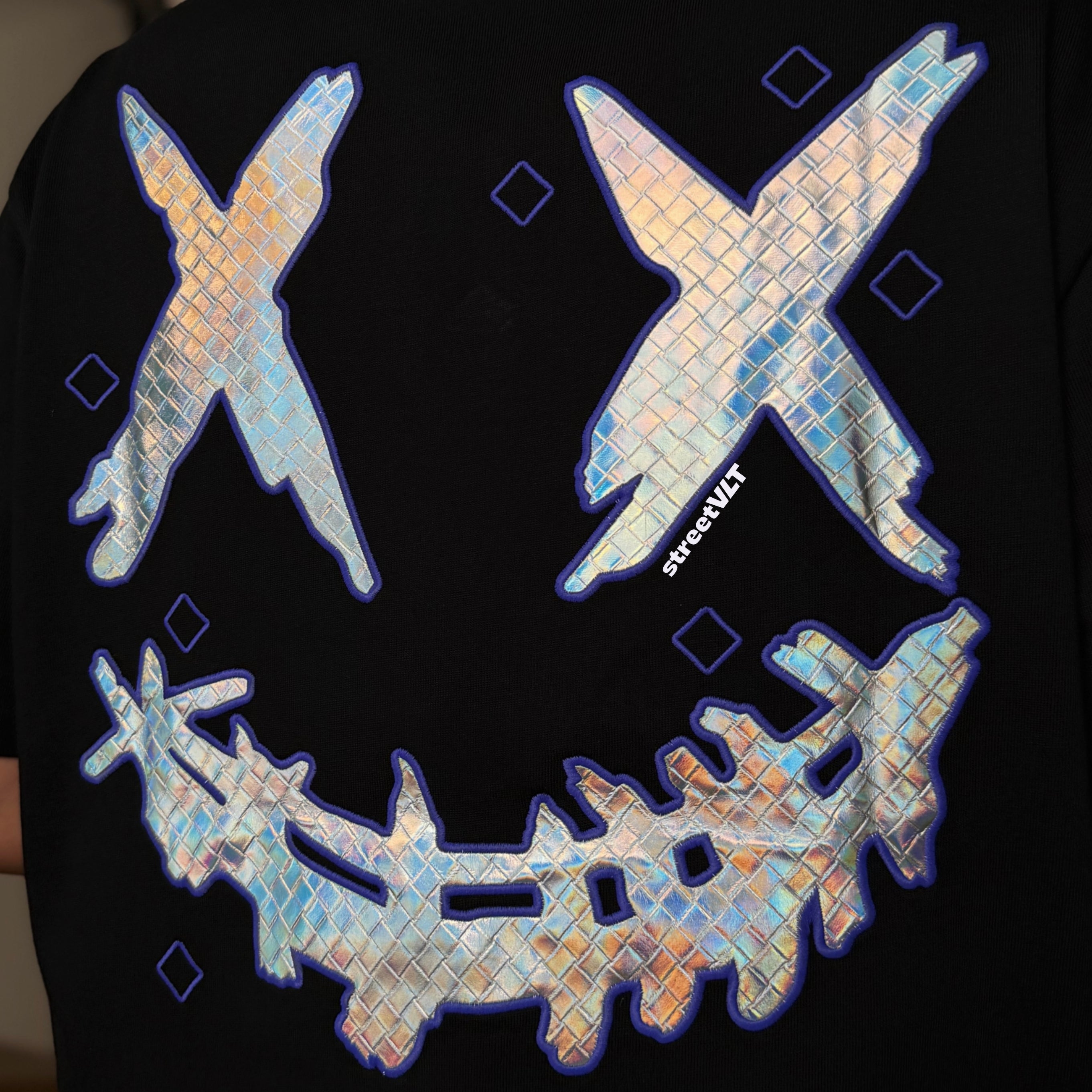 Ricky is Clown Laser Armor Hologram Tee