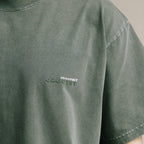 Gro Grocery Basic Washed Boxy Hunter Green Tee Original