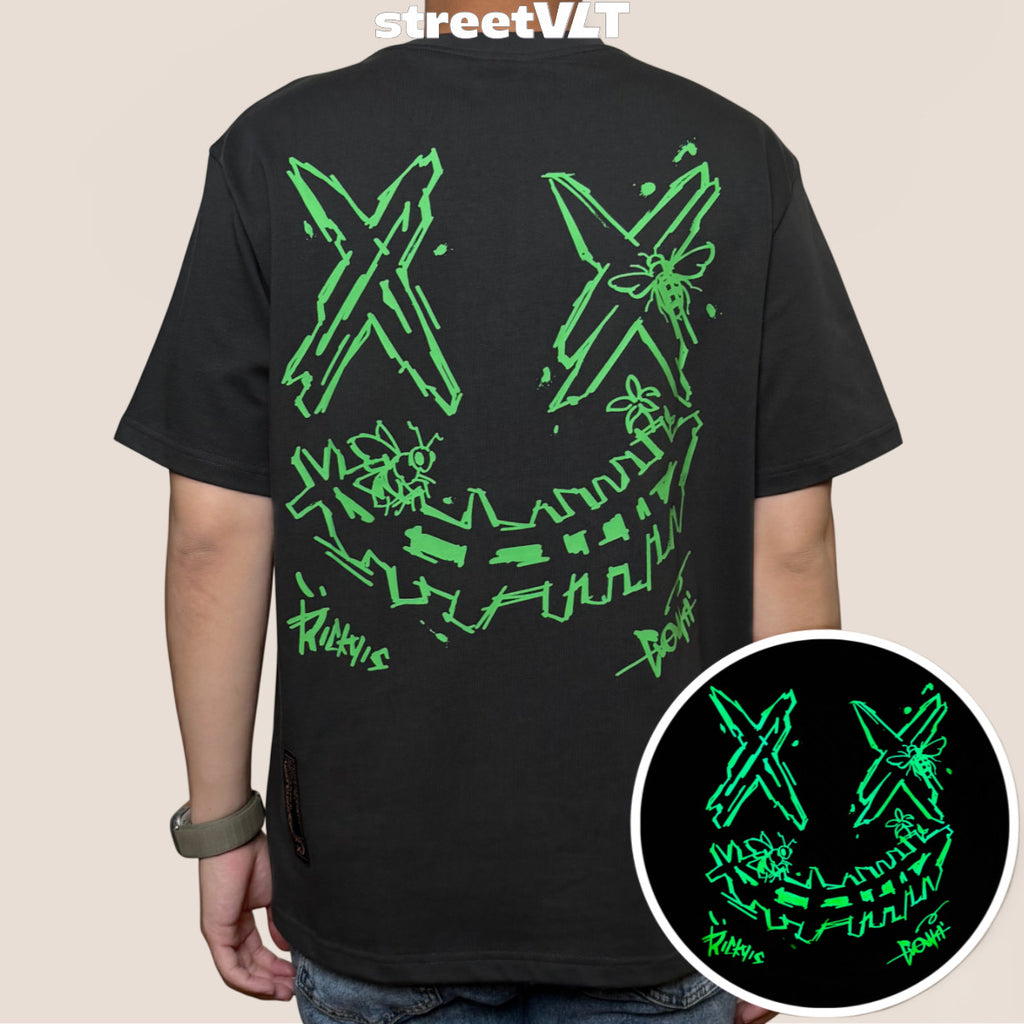 Ricky is Clown Night Bee Glow in the Dark Tee