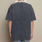 Gro Grocery Star Wars Washed Logo Invoice Tee