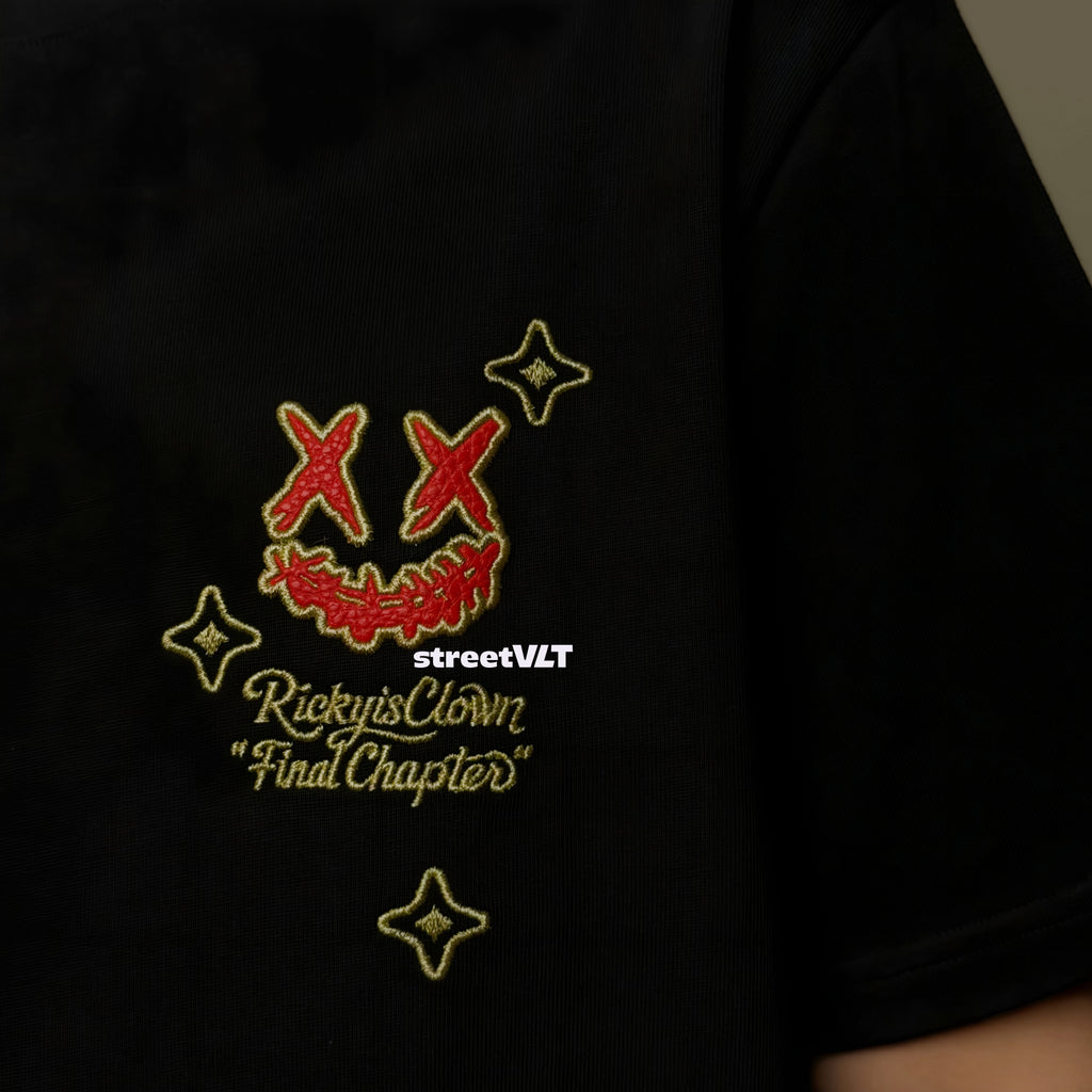 Ricky is Clown New Year Star Embroidered Tee