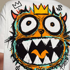 Calmmind Crown Graffiti Sketch Monster Tee Calm Mind Original