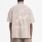 Represent UK Icarus Taupe Tee