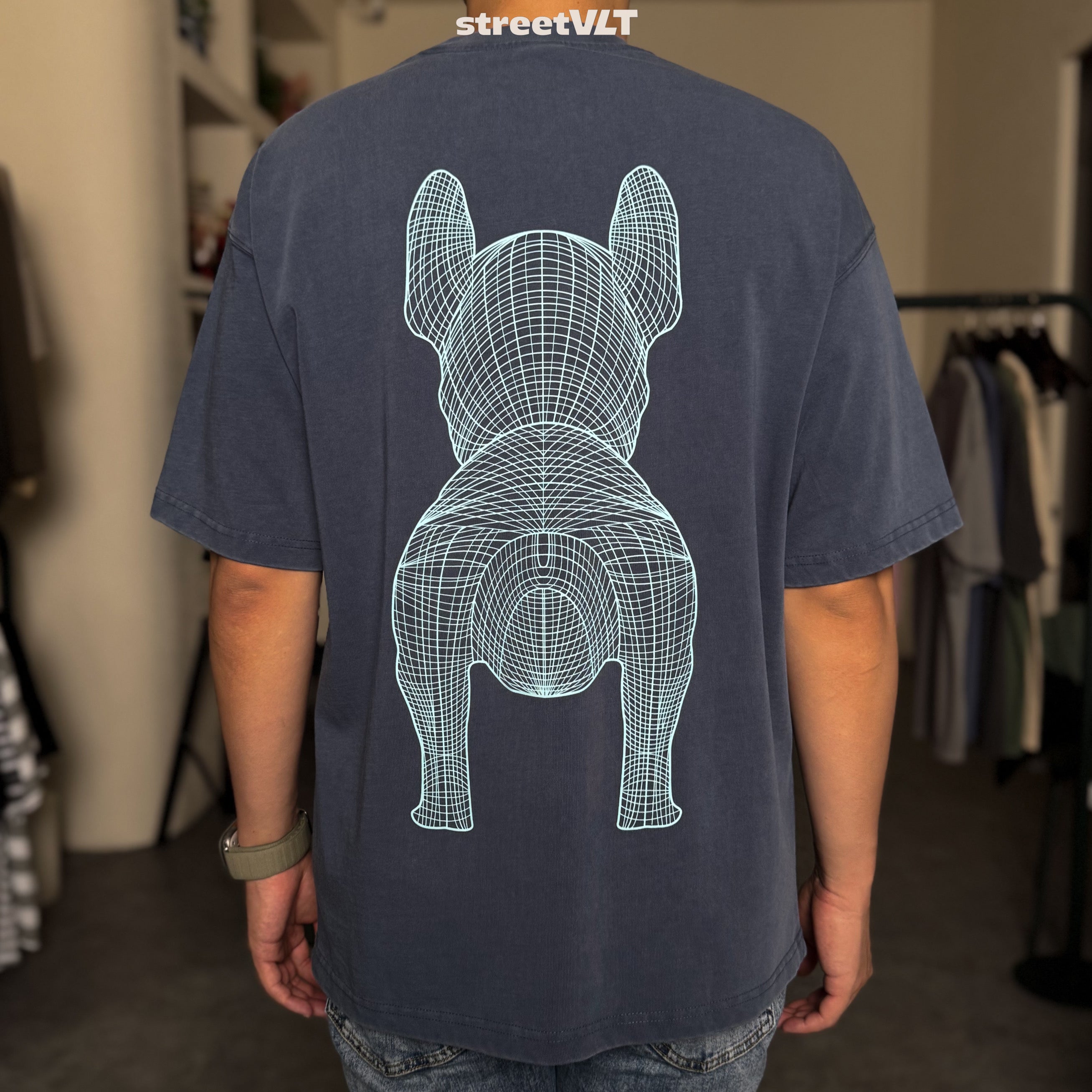 Life Work Korea Washed Big Radog Tee