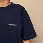 Gro Grocery Basic Boxy Navy Tee