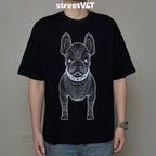 Life Work Korea Big Radog Jet Black Tee