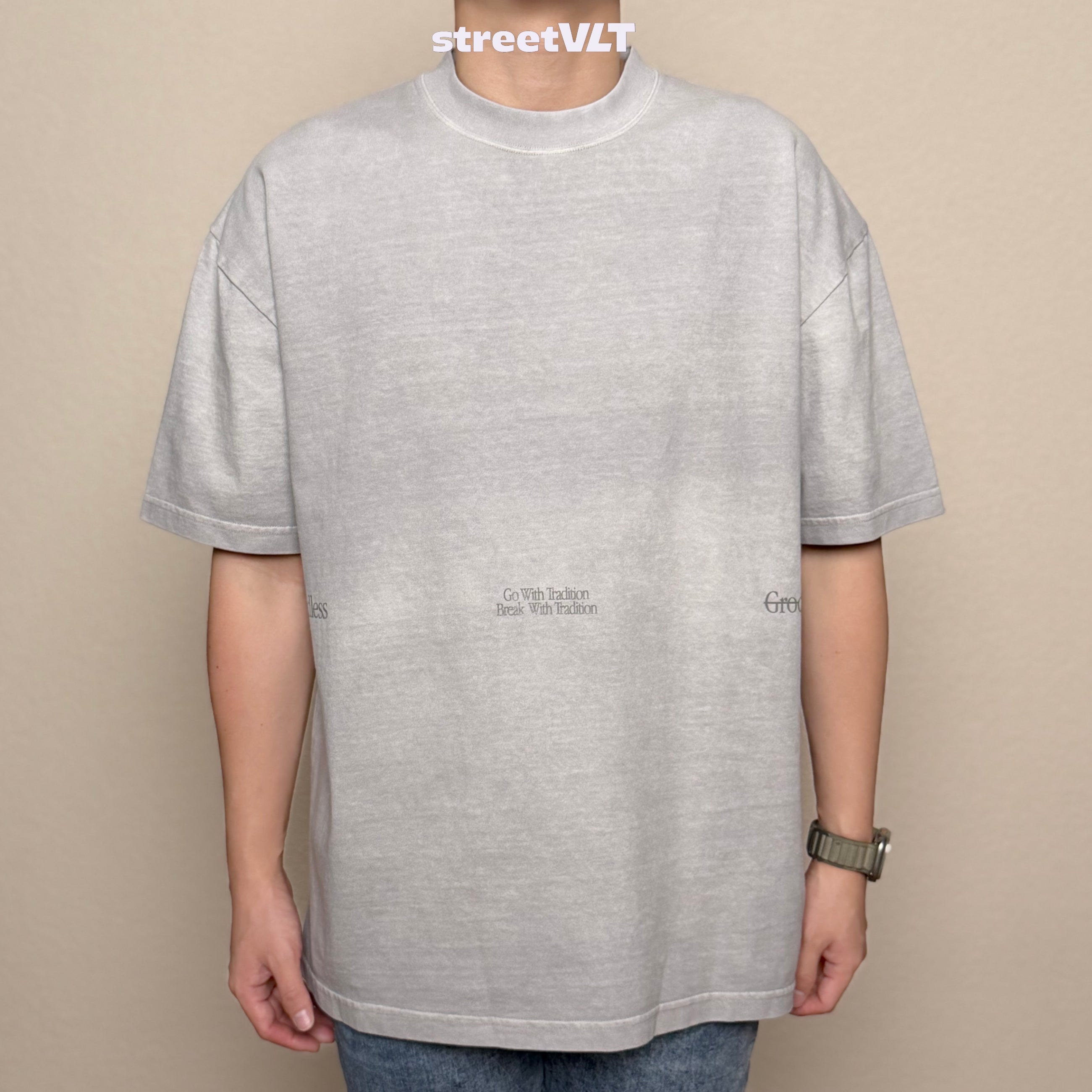 Gro Grocery Needless Washed Logo Tee