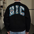 Ricky is Clown Labyrinth Ethnic Varsity Jacket