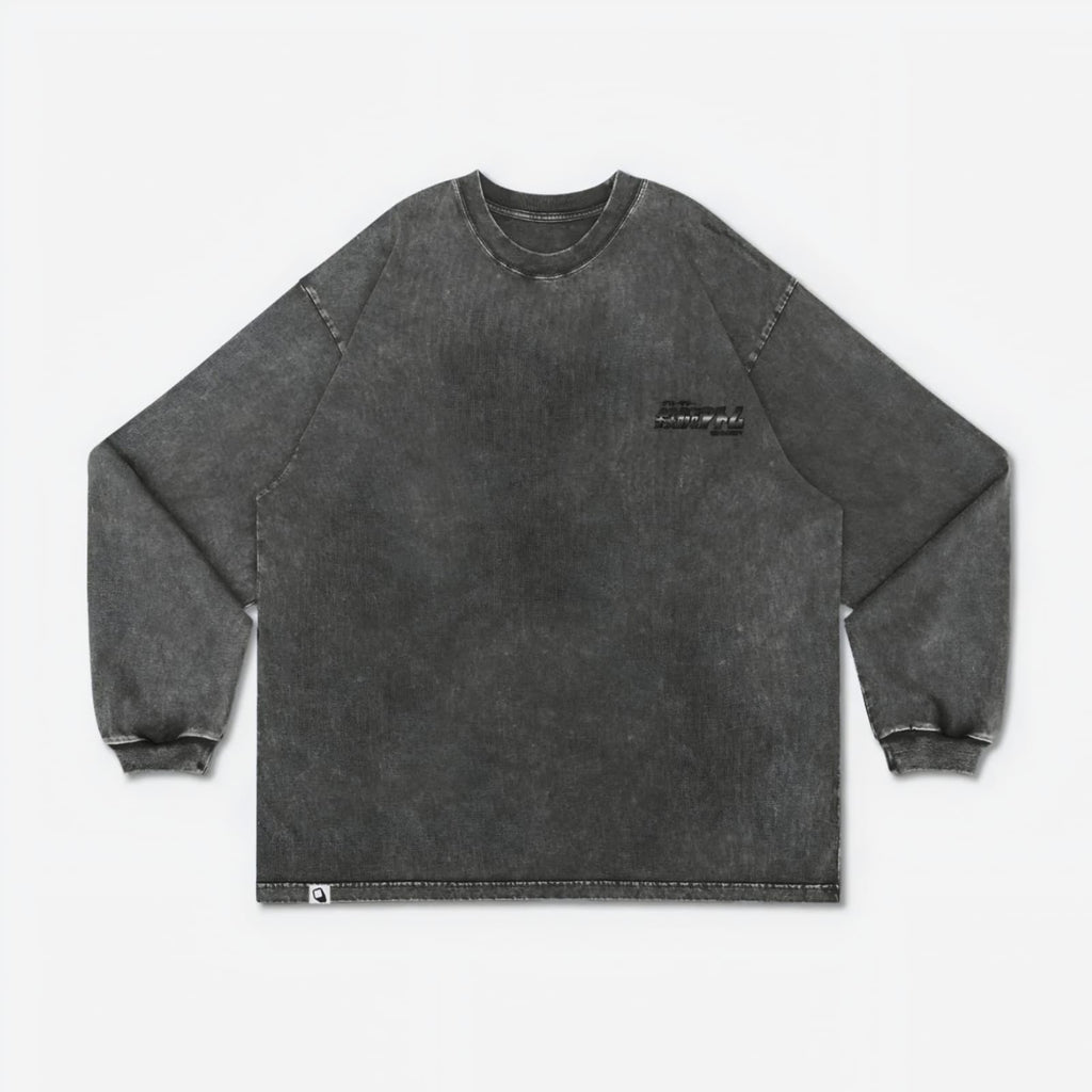 Gro Grocery X Toy Qube Astro Boy Heart Long Top Washed  Tee