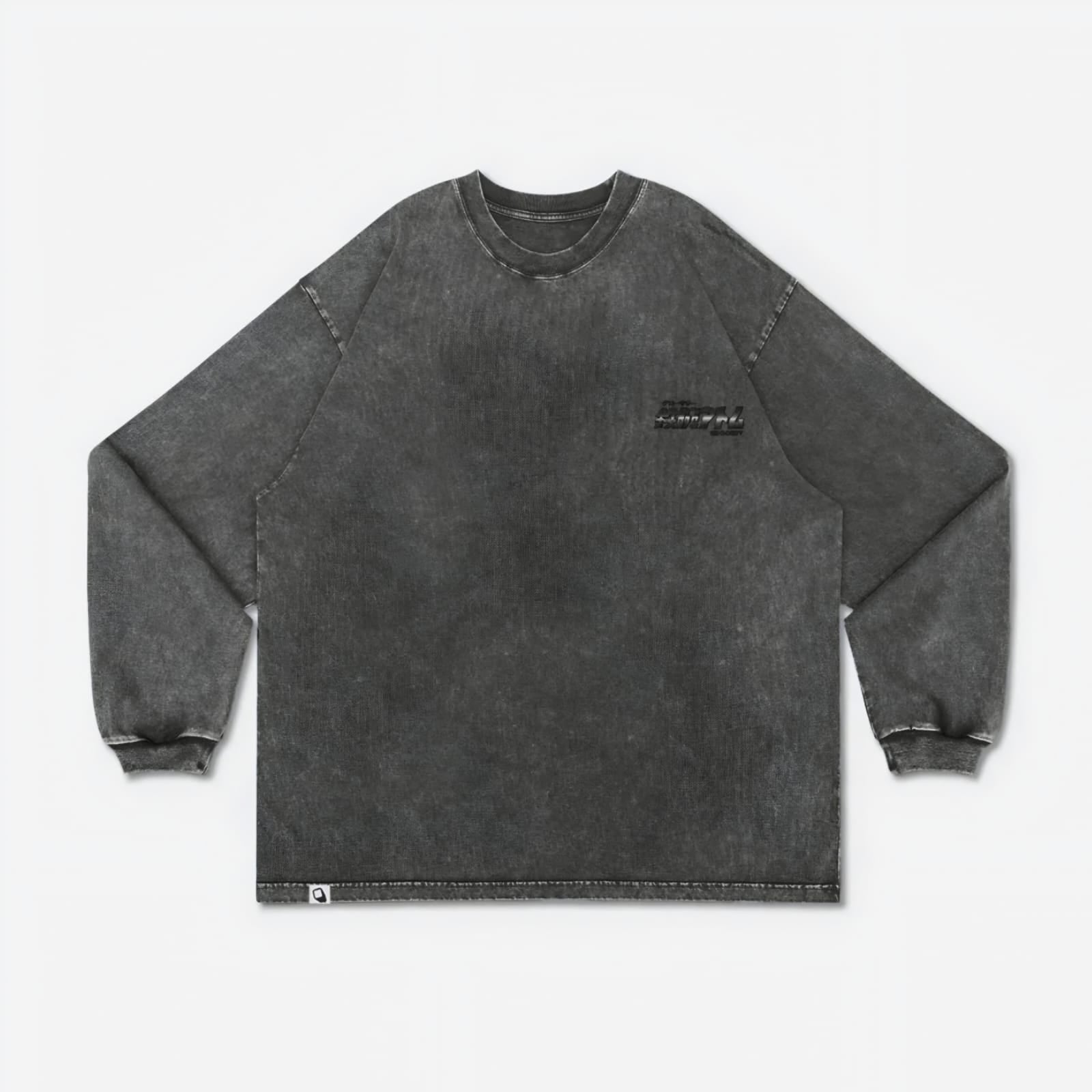 Gro Grocery X Toy Qube Astro Boy Heart Long Top Washed  Tee