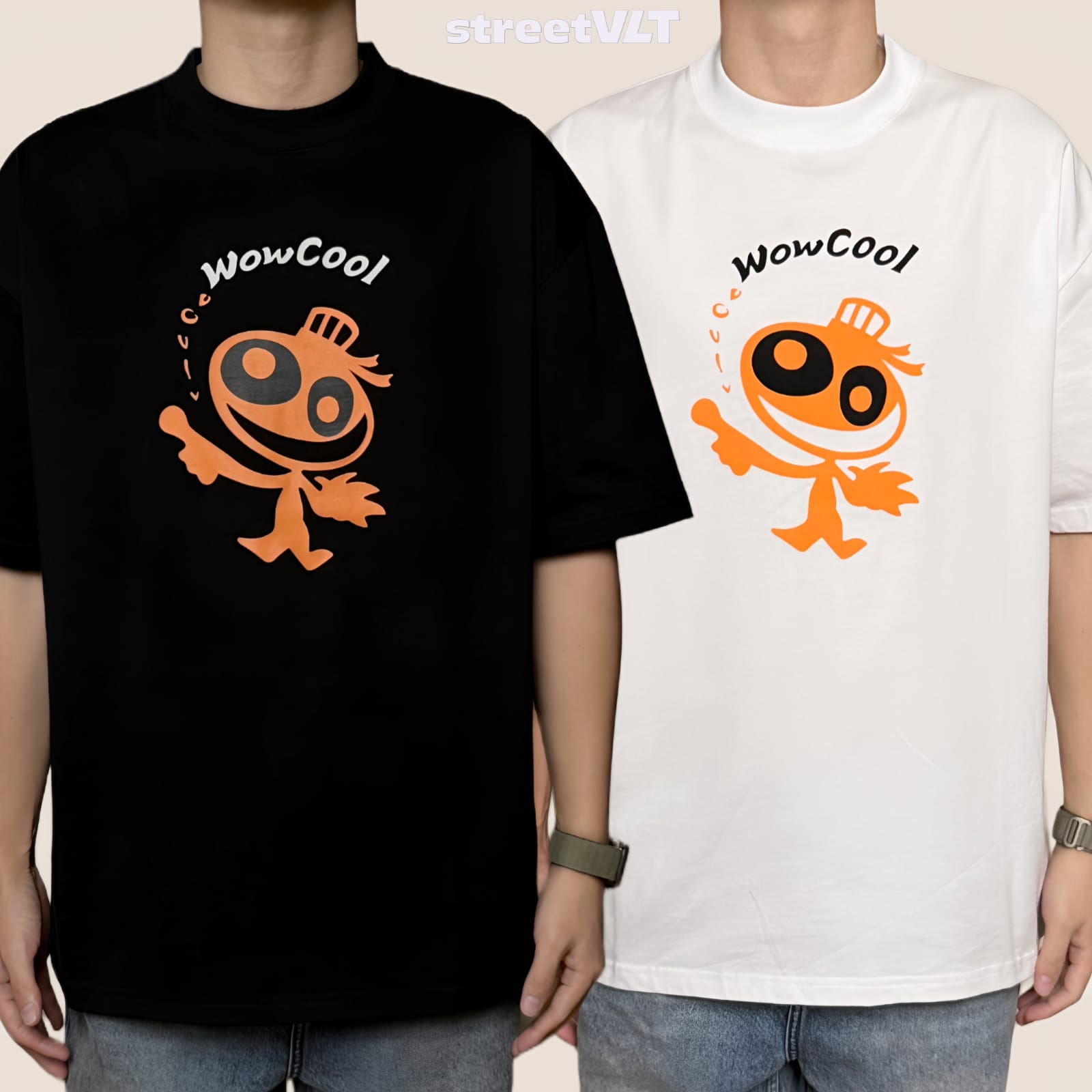 Gro Grocery X Back to the Past Wow Cool Invoice Tee