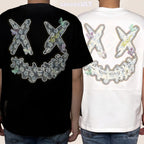 Ricky is Clown Colorful Butterfly Silk Language Tee