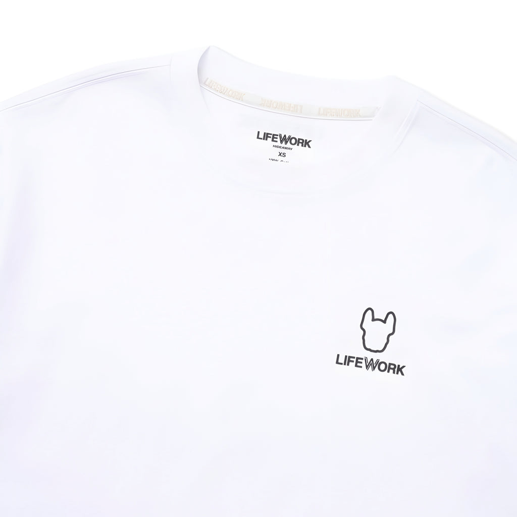 Life Work Korea 2 Pack Silhouette Radog Basic Tee