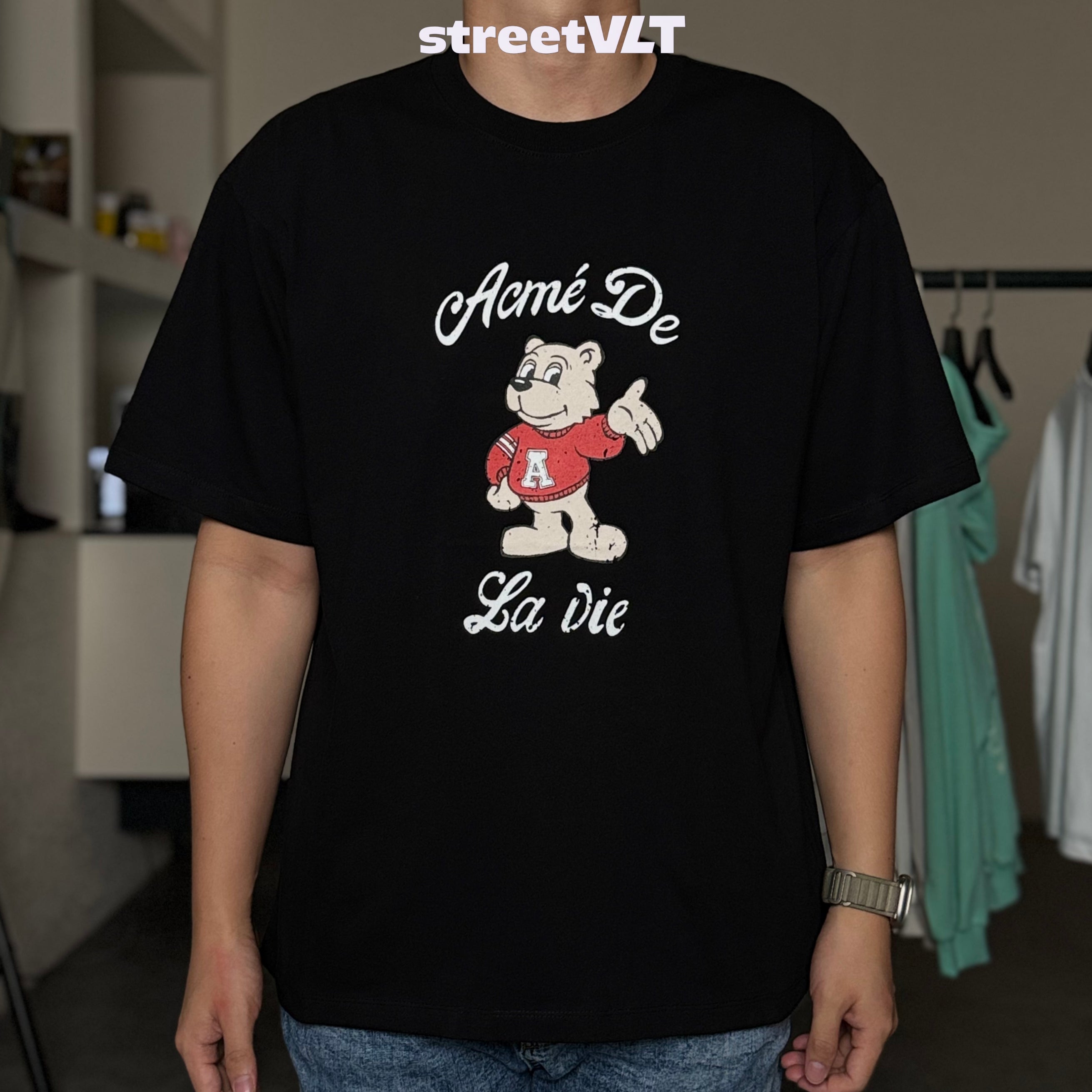 ADLV AC Bear Welcome Short Sleeve T-Shirt