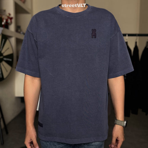 Life Work Korea Washed Small Logo Silicone Radog Tee