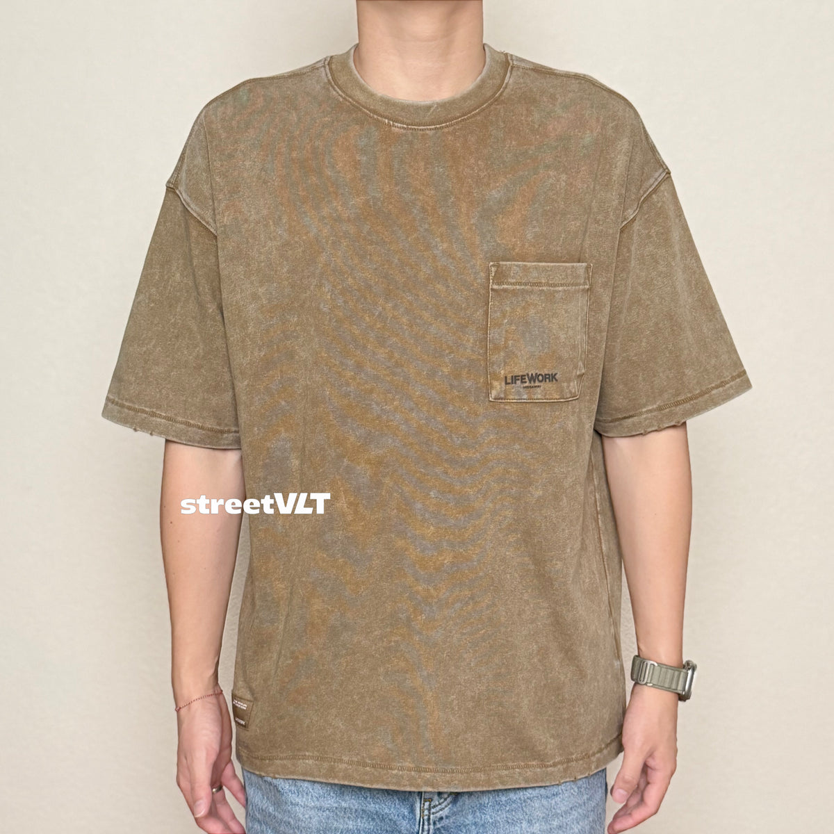 Life Work Korea Pocket Vintage Tee